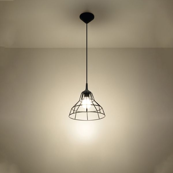 Lampa wisząca ANATA czarna zdjęcie 3