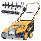 Aerator Wertykulator ELEKTRYCZNY 40cm 3w1 2600W  2 LATA GWARANCJA