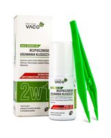VACO ECO Środek do bezpiecznego usuwania kleszczy 2w1 9ml + pęseta