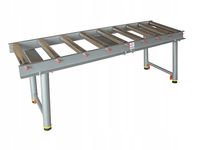 Podajnik rolkowy stojak stół mobilny do piły