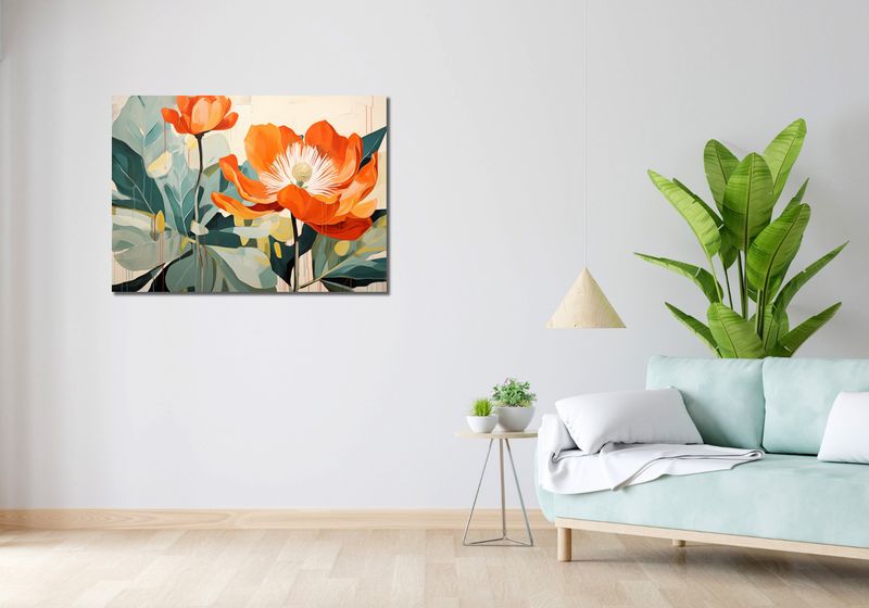 Obraz 100x70cm Żywa Pejzażystyka zdjęcie 2