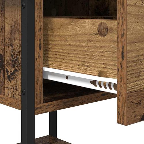 Szafka pod łóżko 2 pcs Stare drewno 40 x 39 x 40 cm na Arena.pl