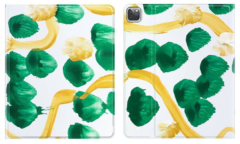 ETUI POKROWIEC Case iPad 12.9 2017B Kwiaty Liście zdjęcie 2