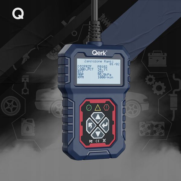 INTERFEJS DIAGNOSTYCZNY TESTER OBD2 POPRAWIONY JĘZYK POLSKI SKANER PL MENU zdjęcie 5