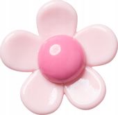 Przypinka Ozdoba Jibbitz Charms Pin Do Butów Crocs Pink Resin Flower