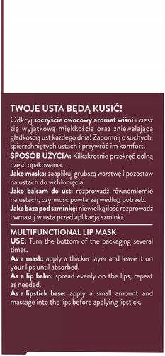 BIELENDA SOFT PUDDING MASKA DO UST VERY CHERRY 12 G na Arena.pl