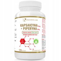 KAPSAICYNA + PIPERYNA ODCHUDZANIE WEGAN 120 kaps