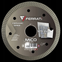 Tarcza diamentowa do ciecia Mico 125 gres klinkier ceramika wytrzymala