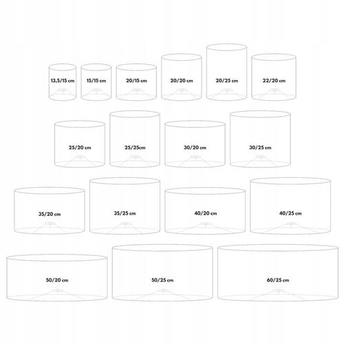 Abażur Klosz do lampy stojącej / wiszącej BIAŁY na Arena.pl