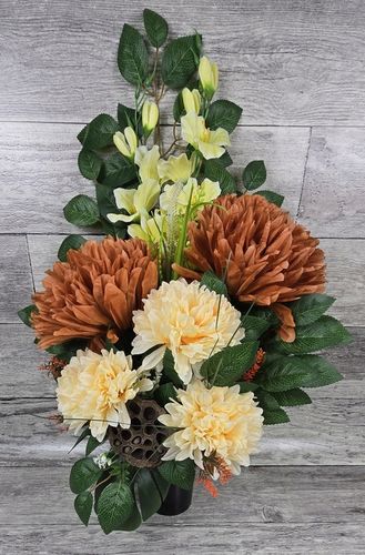 KOMPLET STROIK NA CMENTARZ BUKIET GRÓB KOMPOZYCJA NAGROBNA WSZYSTKICH ŚWIĘT na Arena.pl