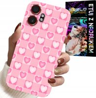 ETUI DO SAMSUNG XCOVER 7 PRO - SERCA KRATKA RÓŻOWA OBUDOWA CASE + SZKŁO