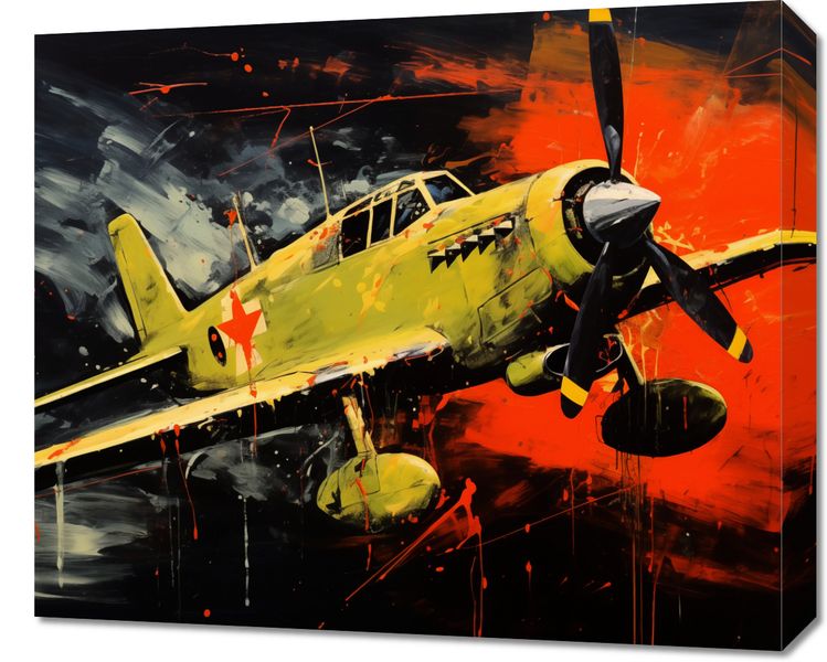 Obraz 60x50cm Barwny Przelot zdjęcie 1