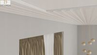 Panel Sufitowy / Ścienny DP3D1 3,5x61x200 cm Lamel 3D XPS DECOREM