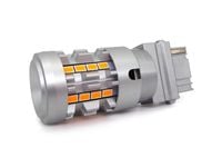 żarówka LED 3156, P27W 12-24V bez błędu pomarańczowa 100% CANBUS