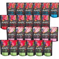 Dolina Noteci Rafi karma dla psów Mix smaków 300 g x 24 sztuk