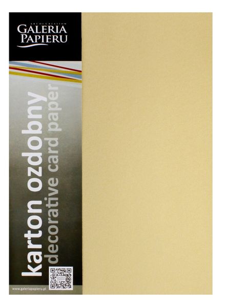 Karton Ozdobny Millenium Złoty 180G/M2 (20) 1732 zdjęcie 1