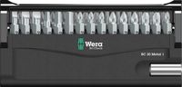 Zestaw bitów + uchwyt PH, PZ, Torx, HEX Bit-Check 30 Metal 1 WERA