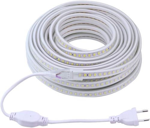 UŻYWANE Taśma LED PCNING 230V 15m SMD 5730 120 LED/m IP67 zimna biel 6000K na Arena.pl