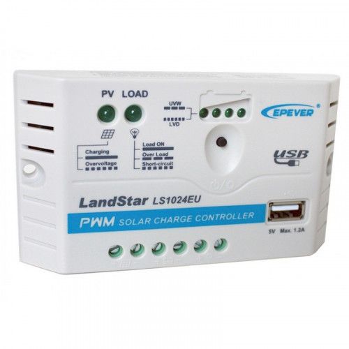 REGULATOR ŁADOWANIA LS1024EU 10A 12V 24V USB zdjęcie 2
