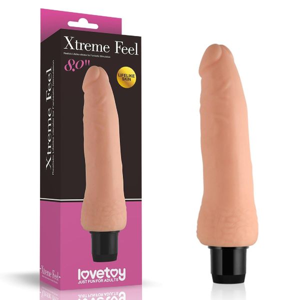 8'' Xtreme Feel Cyberskin Vibrator zdjęcie 1
