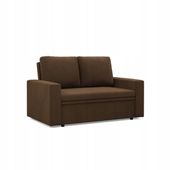 ŁÓŻKO SOFA NEO BRĄZOWA KANAPA Wersalka Rozkładana Wygodna Funkcja Spania