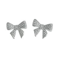 Kolczyki kokardki z kryształkami Aria Princess Collection (P25/NUT/09AG)