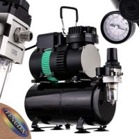 Kompresor Aerografu Butla 3L FENGDA 2x Wentylator