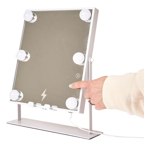 Lustro LED z głośnikiem i ładowarką na Arena.pl