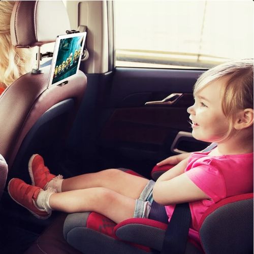 UCHWYT SAMOCHODOWY ZAGŁÓWEK NA TABLET TELEFON 5-12" na Arena.pl