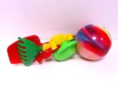 Zestaw plażowy z piłką 02056.