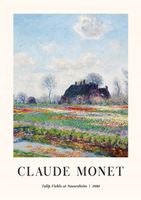 2 x Plakat 84,1x59,4 A1 Claude Monet pole wieś chatka malowany sztuka 30 WZ
