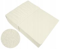 Prześcieradło frotte z gumką 120x200 Bielbaw Greno kość słoniowa