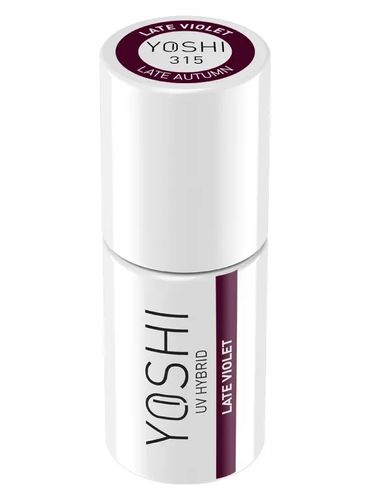 YOSHI Lakier hybrydowy Late Violet 6ml – 315 na Arena.pl
