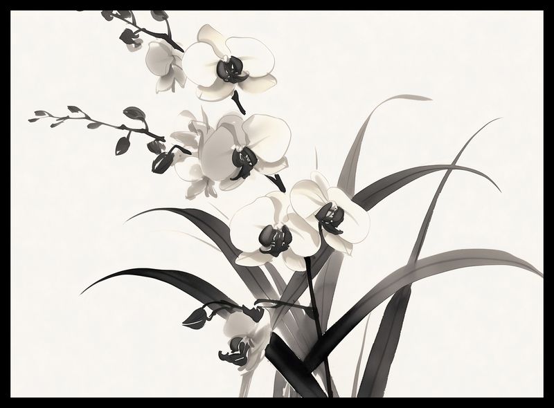 Plakat 55x40cm Orchidea zdjęcie 2
