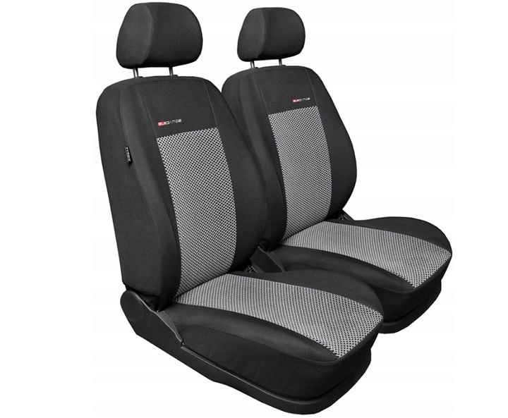 Uniwersalne pokrowce fotele przód ELEGANCE 1+1 P2 do Skoda Yeti I I FL zdjęcie 1