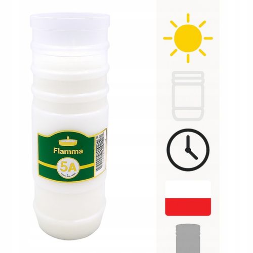 Wkłady do Zniczy Rewelacyjne na Upał Parafinowe 5dni x12 Długopalące do120h na Arena.pl