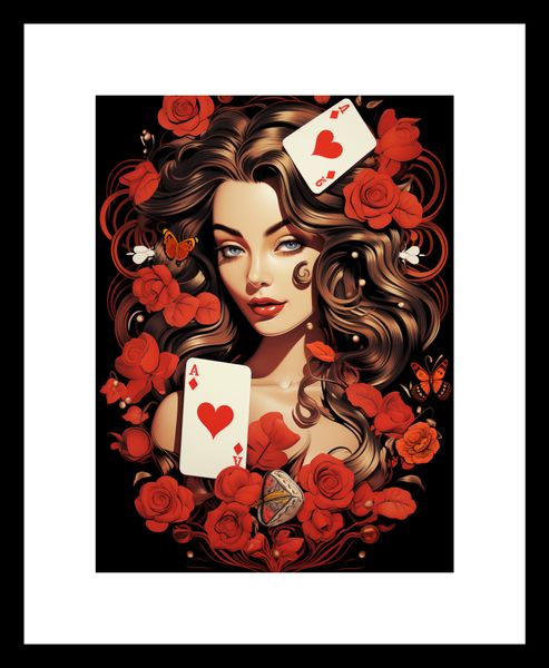 Plakat 15x20cm Różany Hazard zdjęcie 3