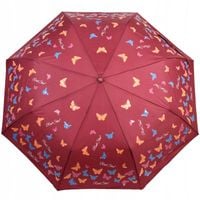 MAGICZNY zmieniający kolor parasol damski parasolka damska motyle