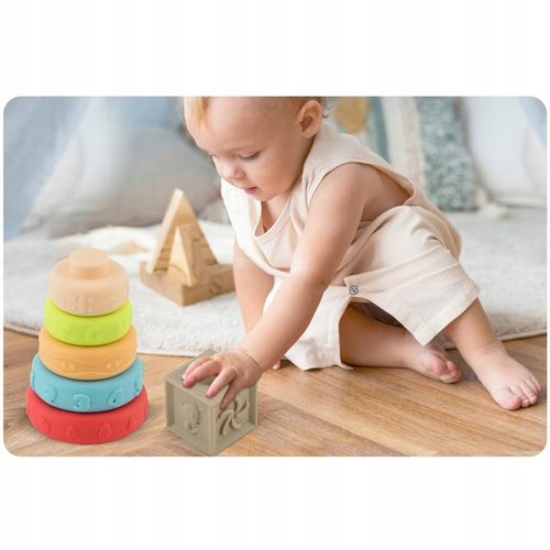 ZABAWKA DO KĄPIELI 24 ELEMENTY MONTESSORI KLOCKI SORTER DLA DZIECI PREZENT na Arena.pl