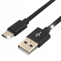 SZYBKI KABEL USB-C 2.4M MOCNY PRZEWÓD W OPLOCIE 1M 100CM QUICK CHARGE