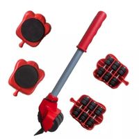 Rolki transportowe wózki do przesuwania przenoszenia mebli 190 kg zestaw