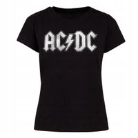 KOSZULKA DAMSKA T-SHIRT NA KRÓTKI RĘKAW ACDC 100% BAWEŁNA XL