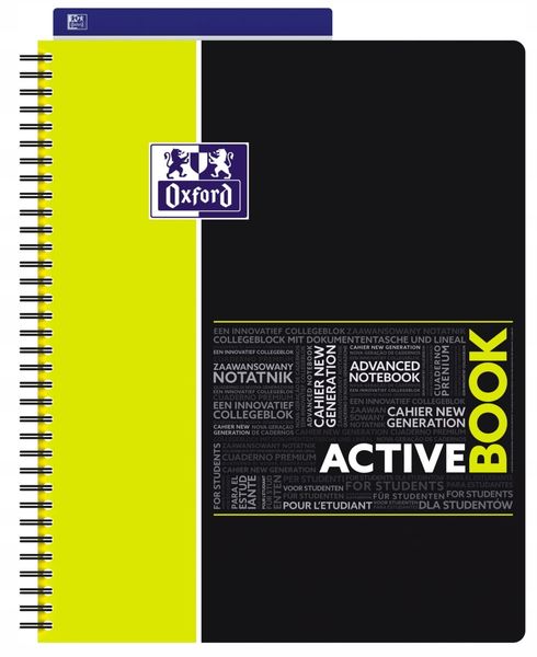 NOTATNIK A4+/80K ACTIVEBOOK 6654 zdjęcie 1