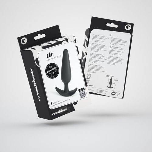 crushious tic silicone anal plug small na Arena.pl