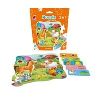 mini gra edukacyjna farma 49 el. dla dzieci rk1140-05