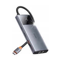 Adapter Hub 6w1 Baseus Metal Gleam 2xUSB-C 100W