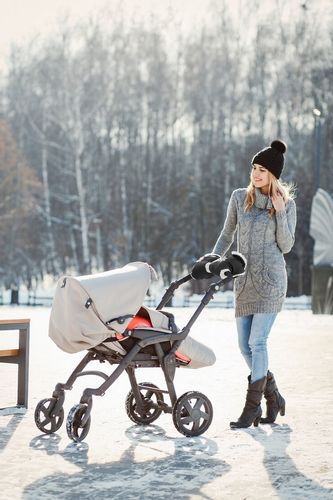 Mufka do wózka rękawice czarne STARKY na Arena.pl