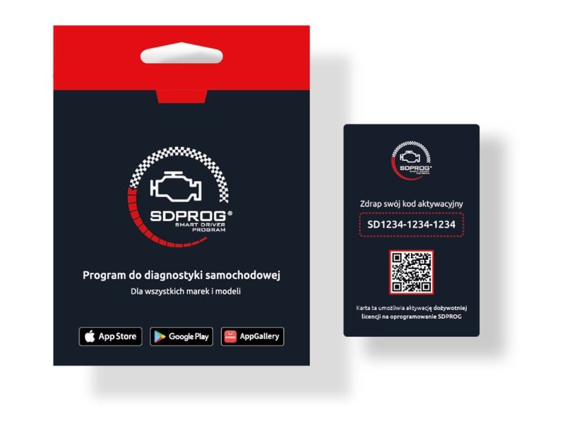 Polski program diagnostyczny SDPROG OBD2 WIN iOS Android BOX zdjęcie 2