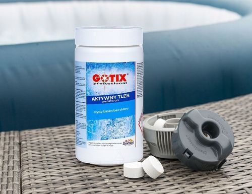 Aktywny Tlen do Basenu Jacuzzi SPA Chemia Basenowa bez Chloru Tabletki 1KG na Arena.pl