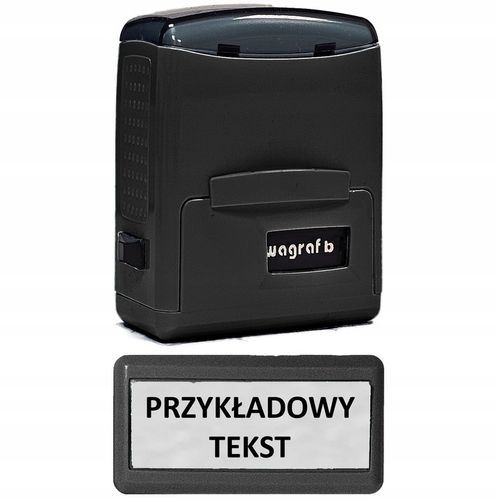 Pieczątka Wagraf B1s do 3 wersów - 12 kolorów obudowy do wyboru na Arena.pl